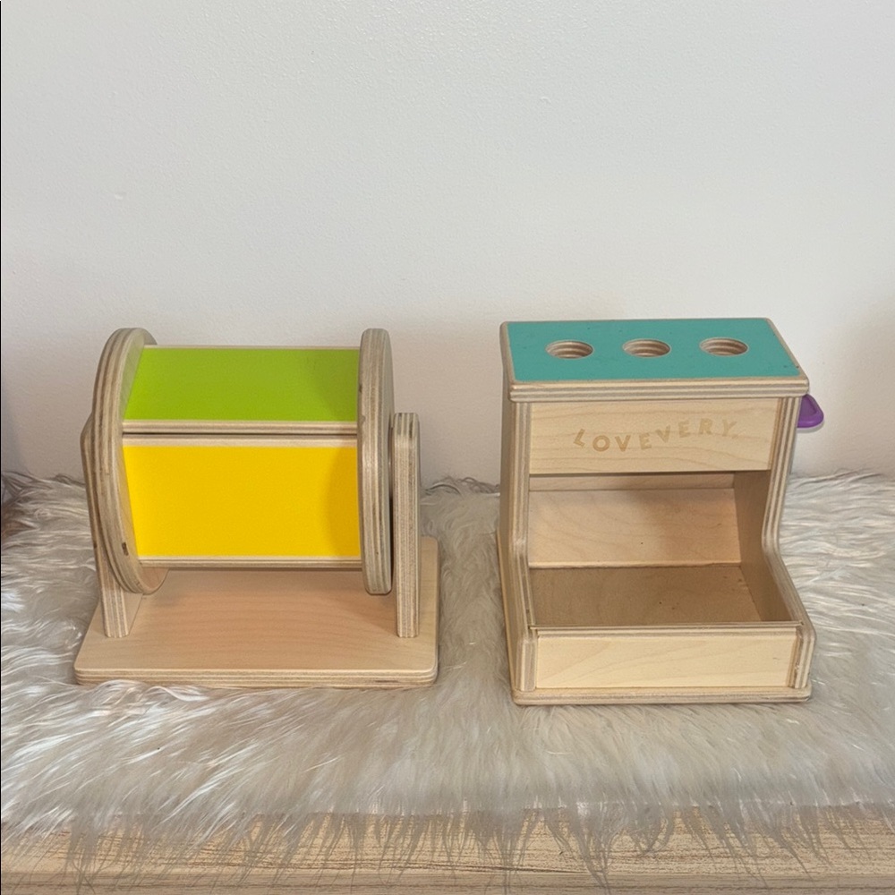 2 Lovevery Wooden Toys 🤎